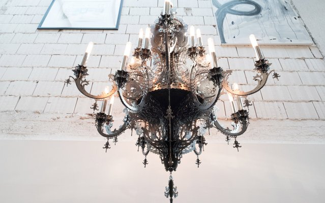 Black victorian chandelier Outlet