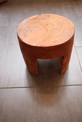 Tree Trunk Side Table Or Stool 1990s For Sale At Pamono
