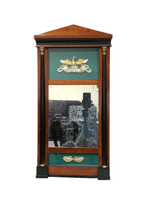 A 1/4 thick mirror will be installed, a hardboard backing will protect your mirror, and a wall hanging kit will be provided for ease. pamono