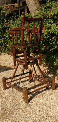Antique high chair for sale discount