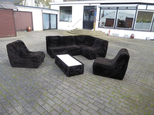 Plush corner lounge clearance
