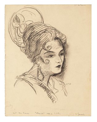 Portrait Of Woman Original Pencil Drawing 20th Century 20th Century For Sale At Pamono Browse 5,207 pencil drawing woman stock photos and images available, or start a new search to explore more stock photos and images. pamono