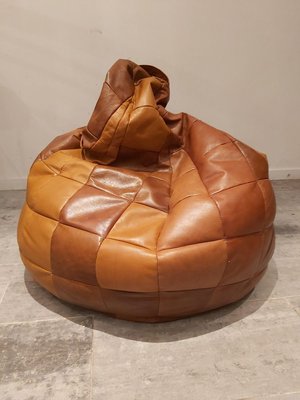 Leather Bean Bag from de Sede, 1970s for sale at Pamono