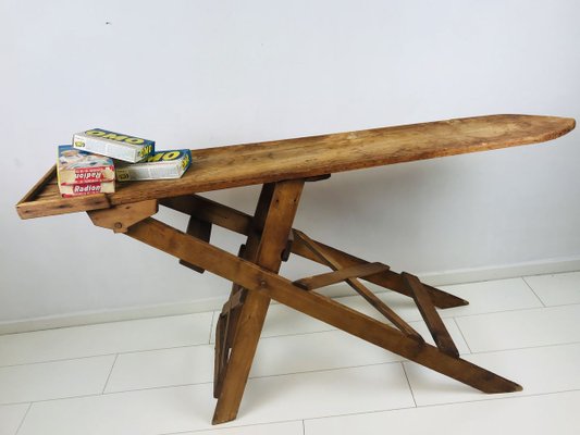 Wooden on sale ironing board