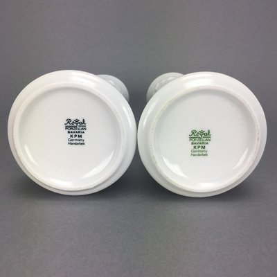 Porcelain Vases from Royal Porzellan Bavaria KPM, 1960s, Set of 2  