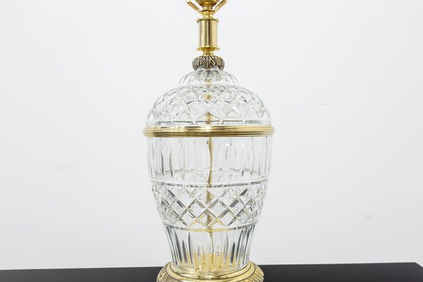 Cut glass 2024 lamps vintage
