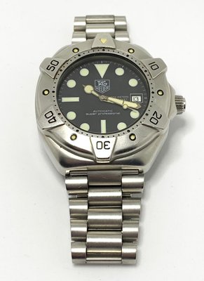 Orologio Super Professional automatico di TAG Heuer, anni '90 in vendita su  Pamono