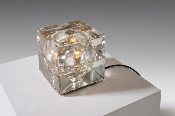 Cubosfera Table Lamp By Alessandro Mendini For Fidenza Vetraria 1968 For Sale At Pamono
