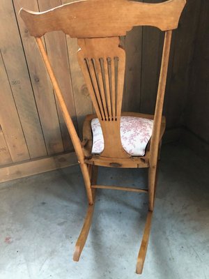 Vintage kids rocking chair online