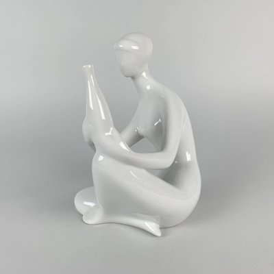 Royal dux オブジェ Jitka Forejtová Porcelain Statue by Jitka