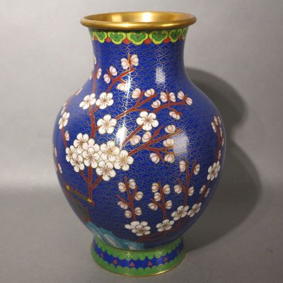 Cloisonne vases vintage 