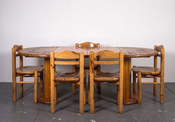Dining Table Chairs Set In The Style, 1970s Dining Room Chairs
