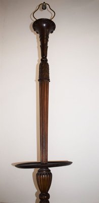 art nouveau floor lamp antique