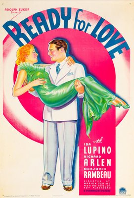 Love For at Poster, Original sale for 1934 Pamono Vintage US One Movie Sheet Ready