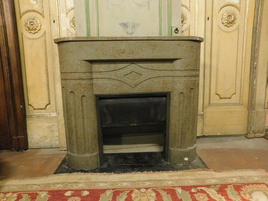 Vintage Art Deco Marble Mantle Fireplace In Dove Gray Color Italy 1920s For Sale At Pamono Choose from our massive range of tiles for walls and floors: vintage art deco marble mantle fireplace in dove gray color italy 1920s
