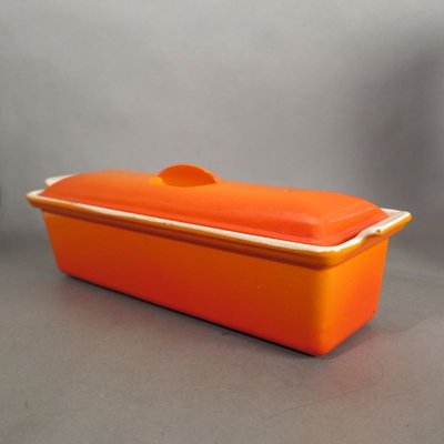 Vintage Enameled Casserole from Le Creuset France, 1970s sale Pamono