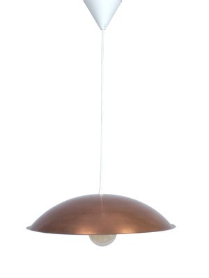 Vintage Copper Pendant Lamp For At Pamono - Copper Pendant Ceiling Light Fitting Instructions
