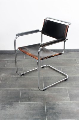 S34 Armchair by Mart Stam Marcel Breuer for Thonet 1950s