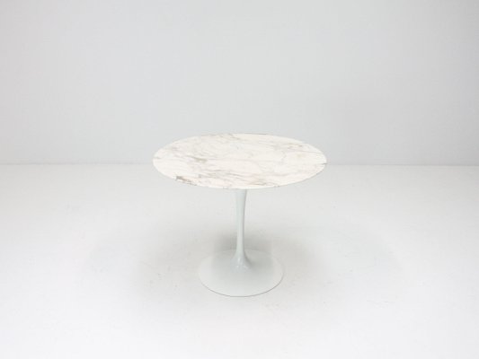 Tulip Dining Table With Marble Top By Eero Saarinen For Knoll International 1950s Bei Pamono Kaufen