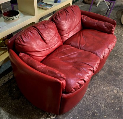 Vintage Leatherette Sofa 1970s
