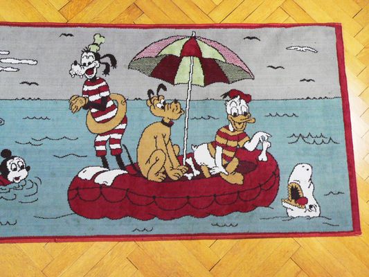 Mickey Mouse Rug 1950s For Sale At Pamono