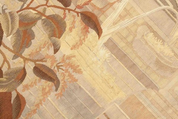 Antique Floral Tapestry With Motif And Border For Sale At Pamono