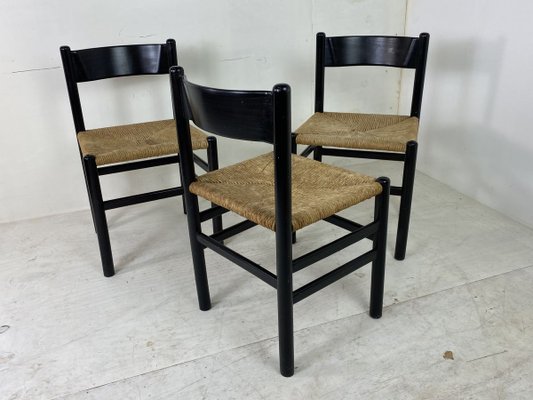 black dining chairs