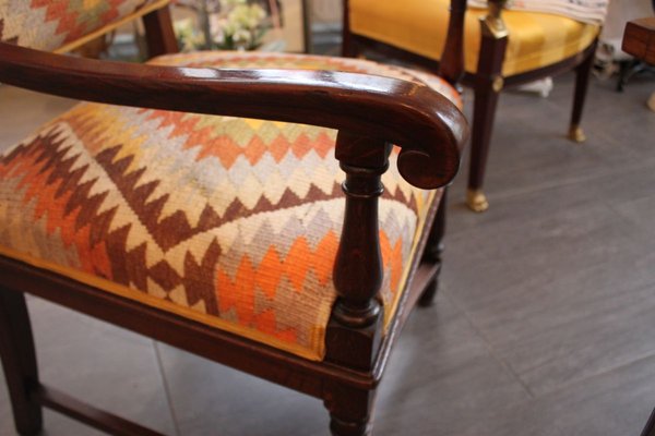 Small antique armchair deals