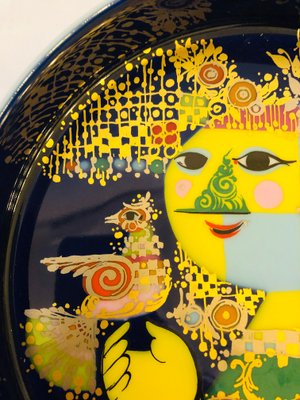 1970S スタジオライン Bjorn Wiinblad 花瓶 白磁×金彩　魔笛 1970s Rosenthal Studio Line Gold 