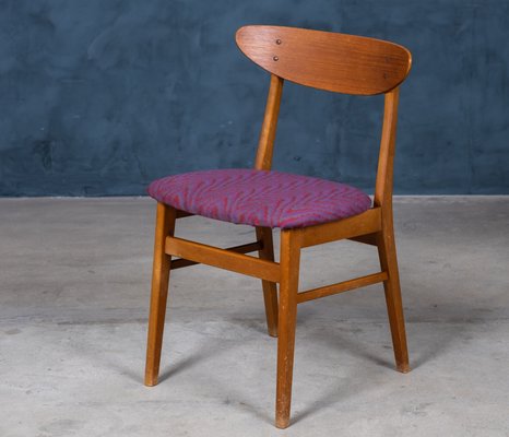 Mid-Century Danish Teak Dining Chairs from Farstrup Møbler, Set of