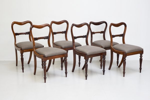 rosewood dining table 6 chairs