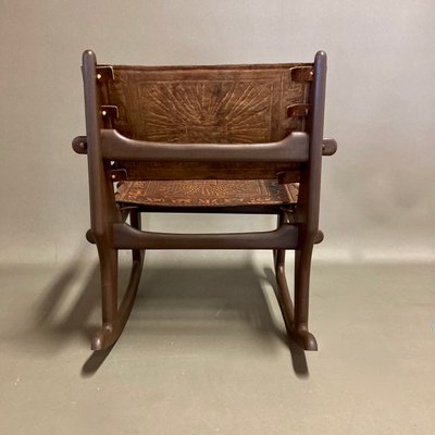 rocking chair with ottoman