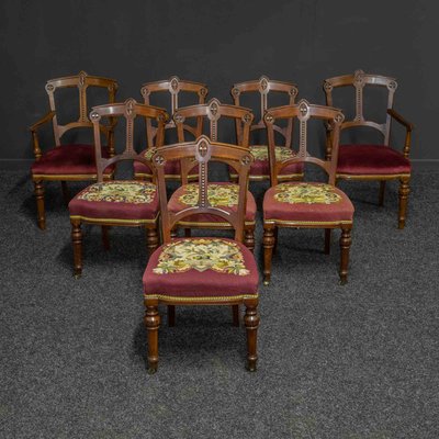 Dining chairs set of 8 new arrivals