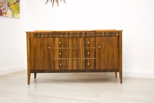Mid Century Walnut Dresser Or Sideboard 1960s
