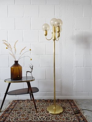 Mid Century Golden Floor Lamp From Sölken Leuchten For At Pamono Mid Century Golden Floor Lamp From, Floor Lamp Golden