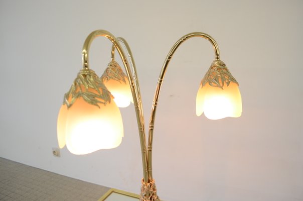 Brass And Resin Table Lamp From Vidal Grau 1990s Bei Pamono Kaufen