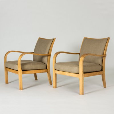 Linen lounge sale chair
