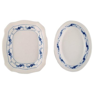 royal blue dishes