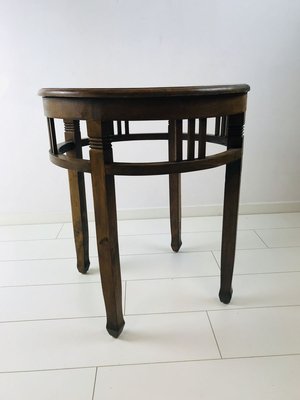 Antique Mahogany Round Side Table For, Antique Mahogany Round Side Table