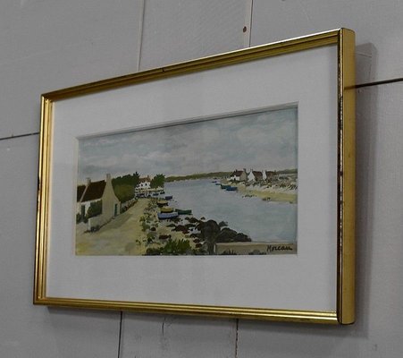 Jacques Gaston Moreau Gouache On Paper th Century For Sale At Pamono Jacques Gaston Moreau Gouache On Paper th Century For Sale At Pamono