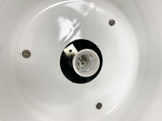 Vintage Black Enamel Industrial Pendant Light 1960s For At Pamono - Fiberglass Vintage Bathroom Sink Repair