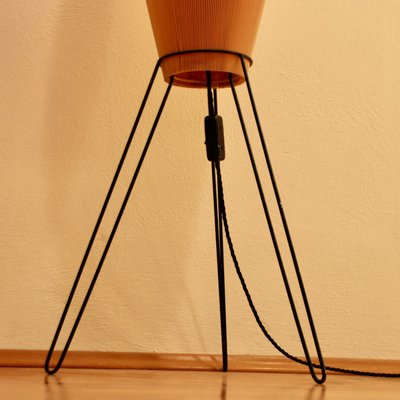 Tripod Floor Lamp In The Style Of, Tripod Style Floor Lamp