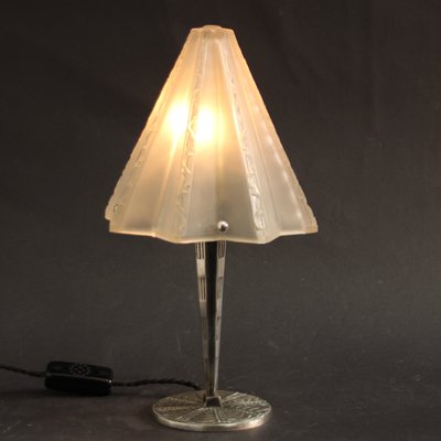 Vintage French Table Lamp From Hettier, French Boudoir Table Lamps