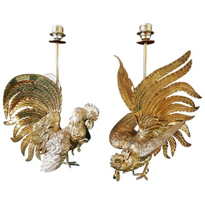 Vintage rooster cheap table lamps