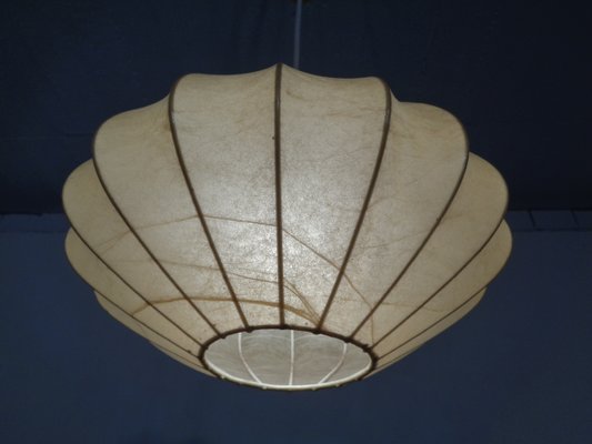 Mid Century Modern George Nelson Style Bubble Lamp Chandelier