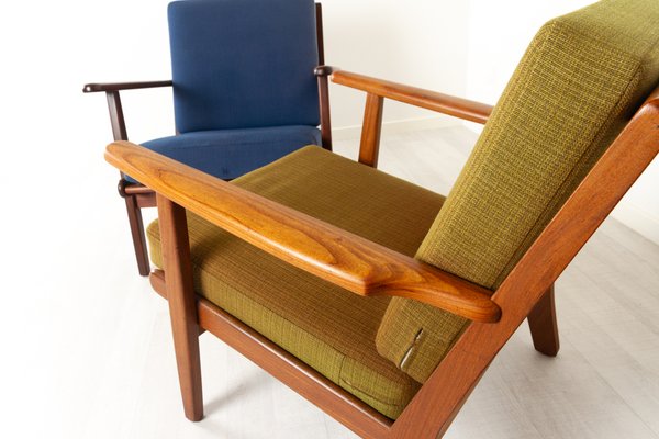 Set of Vintage Danish Lounge Chairs by Aage Pedersen for