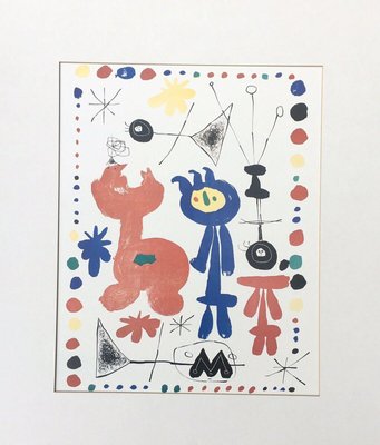 Joan Miro Poster Kaiser Wilhelm Museum In Krefeld Branches 1948 For Sale At Pamono Joan Miro Poster Kaiser Wilhelm Museum In Krefeld Branches 1948 For Sale At Pamono