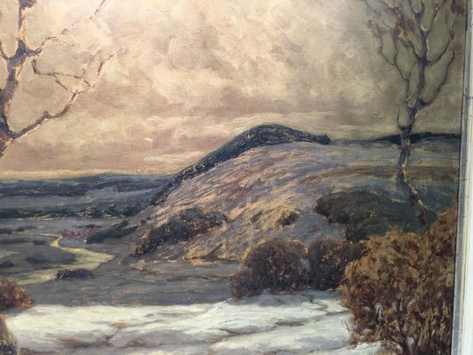 Landscape, Oil on Panel