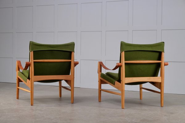 Set of Easy Chairs by Hans Olsen for Viska Möbler, 1960s for sale