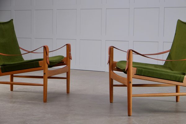 Easy Chairs by Hans Olsen for Viska M bler 1960s Set of 2